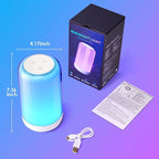 Touch Night Light Rechargeable LED Mood Lamp 7 RGB Color Ambience Lighting - Image 8