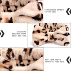 Casoty 6 Pcs Spa Soft Coral Fleece Bow-Style Headbands - Image 5