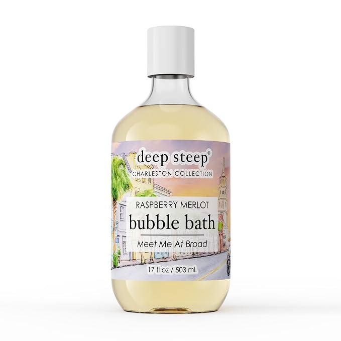 Deep Steep Raspberry Merlot Bubble Bath by DeepSteep