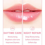 3 PCS Bee Lip Balm Lip Mask Honey Pot, Watermelon & Cherry & Coconut Lip Mask - Image 4