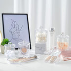 SheeChung Acrylic Vanity Tray, 2 Pack, 9.65 in x 4.5 in x 0.79 in, Catchall Tray - Image 4
