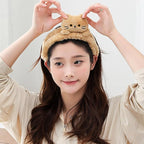 PERFECTSIGHT Spa Headband for Washing Face, 2 Pack Cute Hair Band for Shower - Image 7