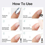 Morovan Nail Prep Dehydrator and Primer, Natural 4 PCS Dehydrator & Acid-Free - Image 7
