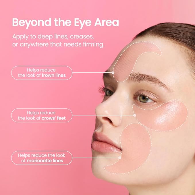 BIODANCE Collagen Peptide Eye Patches, Anti Wrinkle & Smile Line Patches - Image 8