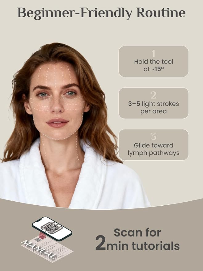 Rena Chris Gua Sha Facial Tools: Soft Silicone Guasha Tool - Image 6