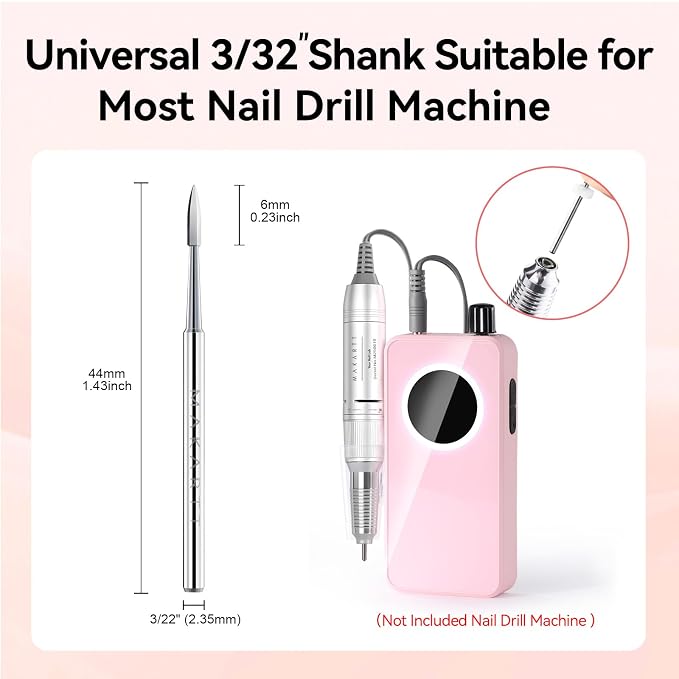 Makartt Flame Cuticle Nail Drill Bit - Image 3