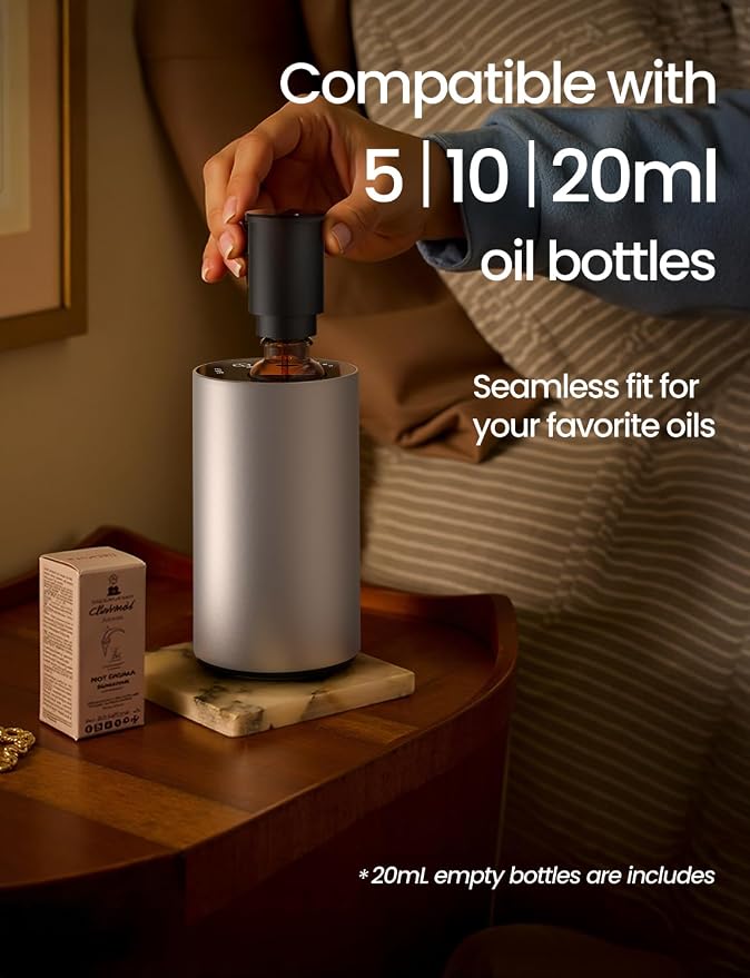 Waterless Essential Oil Diffuser, Rechargeable Scent Diffusers - Image 6