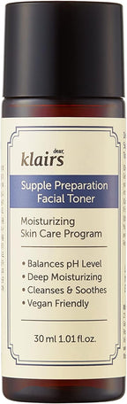 DearKlairs Supple Preparation Facial Toner, pH Balance, Moisturizer, Korean by DearKlairs