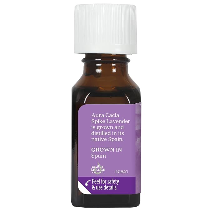 Aura Cacia Lavender, Essential Oil, 0.5-Ounce Bottle - Image 3