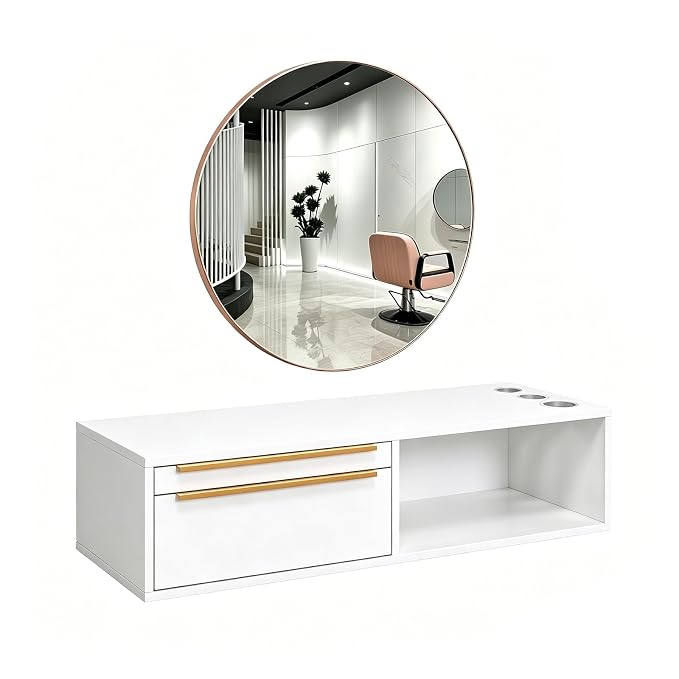 OmySalon Wall Mount Salon Station by OmySalon