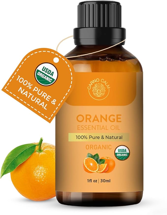 Sweet Orange Essential Oil 30ml | USDA Certified Organic Sweet Orange Oil | - Image 2