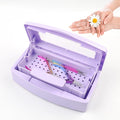 Nail Tool Sterilizer Box, Plastic Sterilizing Tray, Plastic Clean Sterilizing by BOMOQING