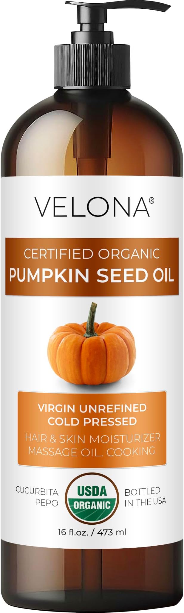 velona Pumpkin Seed Oil USDA Certified Organic by VELONA