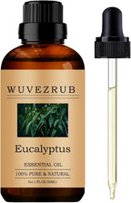 Eucalyptus Essential Oil, 30ML 100% Pure and Natural, by WUVEZRUB