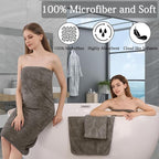 Ycosy Extra Large Bath Towels Set 35x70 Inches - Image 3