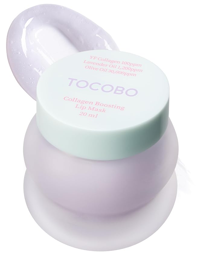 TOCOBO Collagen Lip Mask – Fermented Collagen Overnight Lip Sleeping Mask by TOCOBO