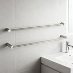 Towel Racks for Bathroom, NEWRAIN 30 inch Double Bath Towel Bar Wall Mounted - Image 6