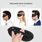 Sleep Mask, 3D Contoured Sleeping Mask, 99% Light Blocking Eye Mask, Zero Eye - Image 5