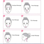 Rose Quartz Gua Sha Comb Massage Tool - Image 6
