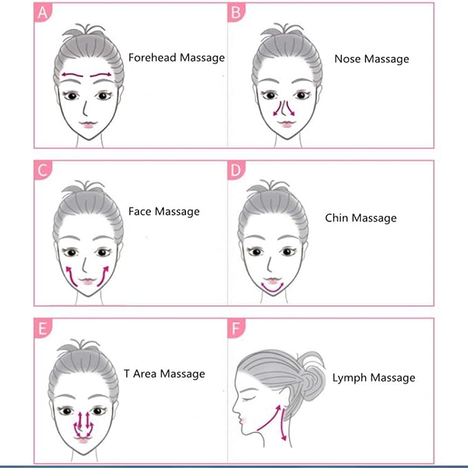 Rose Quartz Gua Sha Comb Massage Tool - Image 6