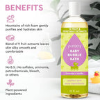 Puracy Bubble Bath for Children, Gently Scented - Image 2