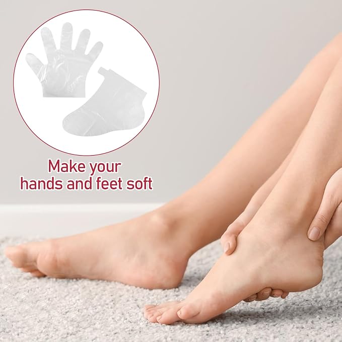 200 Pcs Paraffin Wax Liners for Feet and Hand, Disposable Paraffin Bath Liners - Image 5