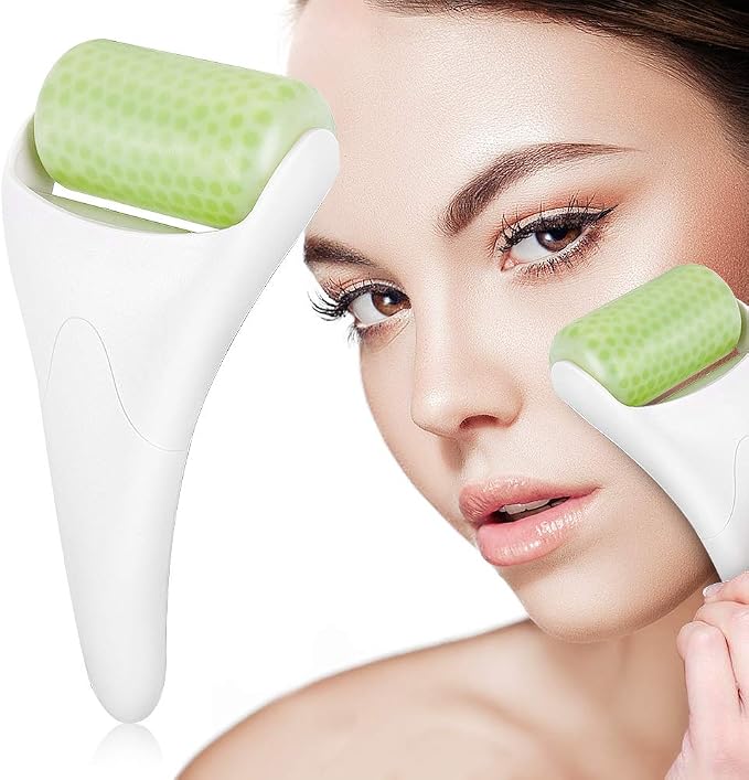 Ice Roller for Face & Eye Puffiness Migraine Relief, Ice Face Rollers for Women by BFASU
