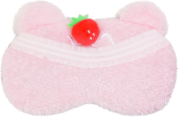 PERFECTSIGHT Sleep Eye Masks, Cute Plush Sleep Eye Cover Lightweight Adjustable by PERFECTSIGHT