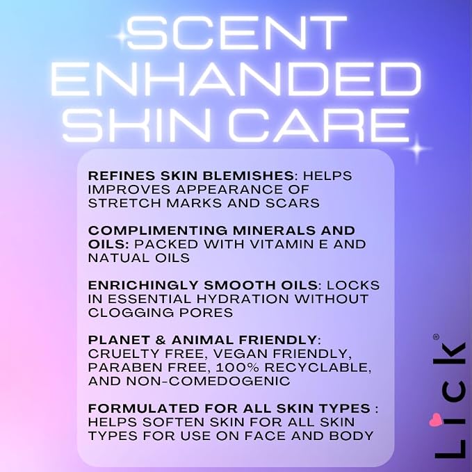 LICK Lavender Floral Scented Body Oil – Lightweight Daily Hydration - Image 7