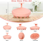 Meartchy Silicone Scalp Massager, Scalp Scrubber - Image 2