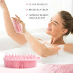 Silicone Body Scrubber, Silicone Loofah 2 Pcs Silicones Shower Scrubber - Image 6