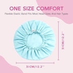 Years Calm Shower Cap for Women Waterproof Reusable – 27g Ultra Lightweight - Image 2