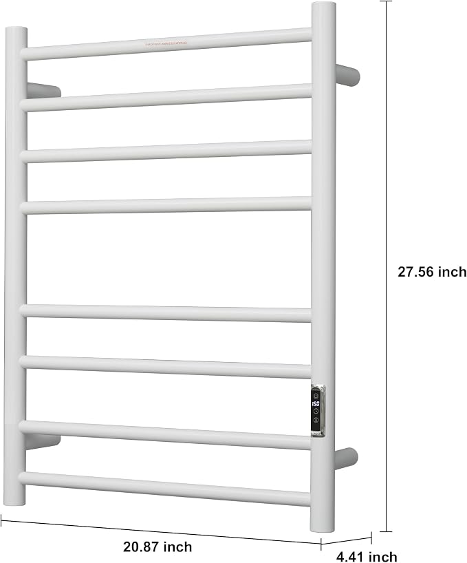 Heated Towel Racks for Bathroom, Wall Mounted Electric Towel Warmer Racks - Image 4