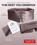 SUNDAYSILKS™ | Adjustable Silk Sleep Mask - Image 4