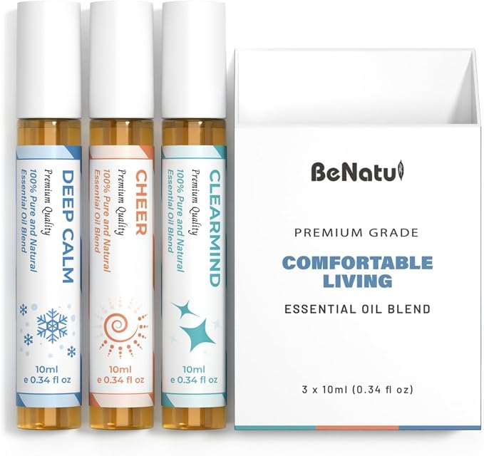 Essential Oil Set, Aromatherapy Roll On Blends - Image 6