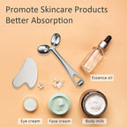 Yeamon Gua Sha Facial Tools and Face Roller Set, Facial Massage Tool - Image 6