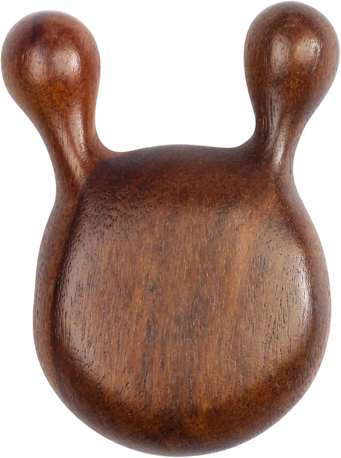 Gua Sha Massager for Face, Natural Sandalwood Wooden Guasha Scraping Massage by HappyNailswithMelous