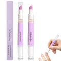 2Pcs 2-in-1 Cuticle Oil Pusher Pen, 2026 New Ceramic Cuticle Pusher & Oil Pen by Unknown