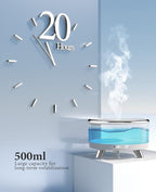 Diffusers for Essential Oils Large Room, 500ml Aromatherapy Diffuser，7 Colors - Image 3