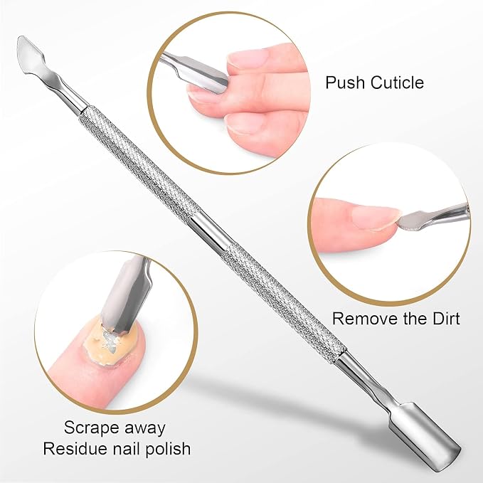 Cuticle Trimmer with Cuticle Pusher - Image 5