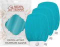 Natural Elephant Exfoliating Hammam Glove | Authentic Moroccan Kessa Body Scrub by NaturalElephant