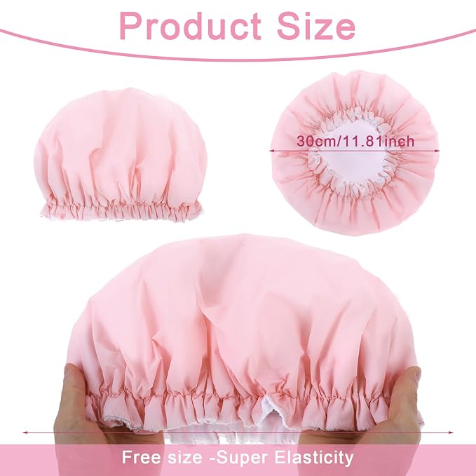 Reusable Shower Caps for Women - Image 2