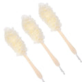 Back Scrubber for Shower, Loofah Long Handle Bath Body Brush, Soft Nylon Mesh by Arswin