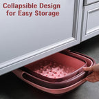 Foot Bath Collapsible Foot Soak Tub, Beinilai Collapsible Foot Bath Basin - Image 9