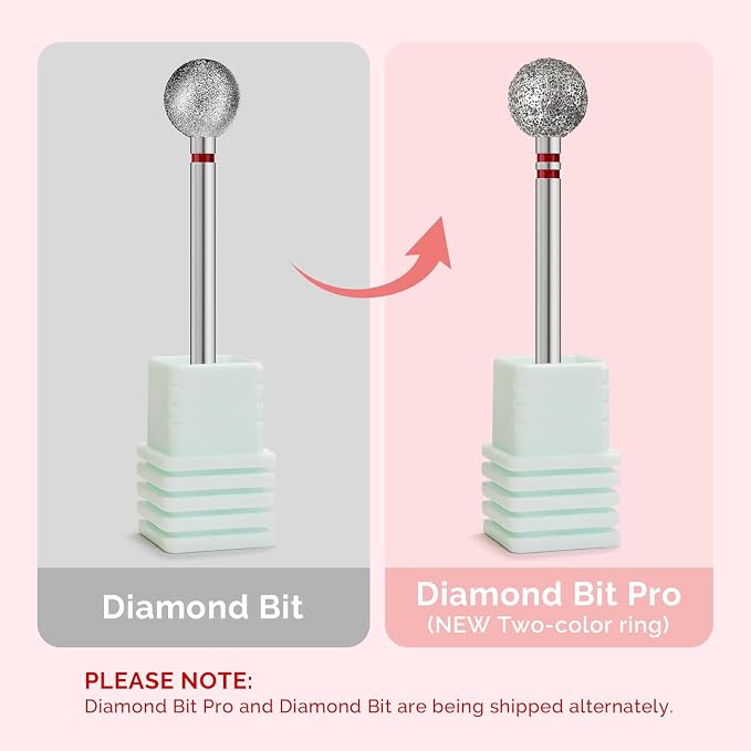 MelodySusie 7mm Ball Shape Cuticle Clean Nail Drill Bit 3/32'', Professional - Image 3