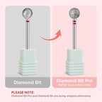 MelodySusie 7mm Ball Shape Cuticle Clean Nail Drill Bit 3/32'', Professional - Image 3