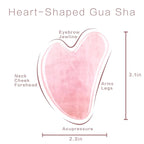 Gua Sha Facial Tools, Rose Quartz Guasha Tool - Image 2
