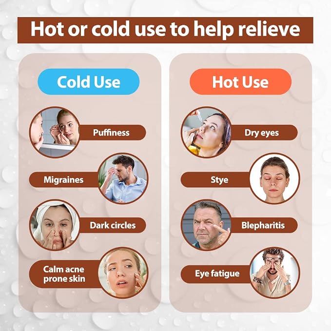 NEWGO Cooling Eye Mask for Puffy Eyes, Cold Eye Mask Eye Ice Pack for After - Image 2