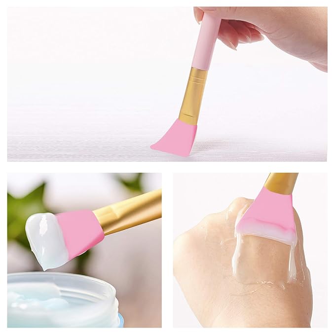 Cuttte 4pcs Silicone Face Mask Applicators, Flexible Facial Mud Masks Applicator - Image 4