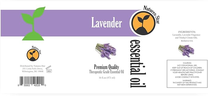 Natures-Star Lavender Essential Oil, 16 Ounce, Therapeutic Grade - Image 2